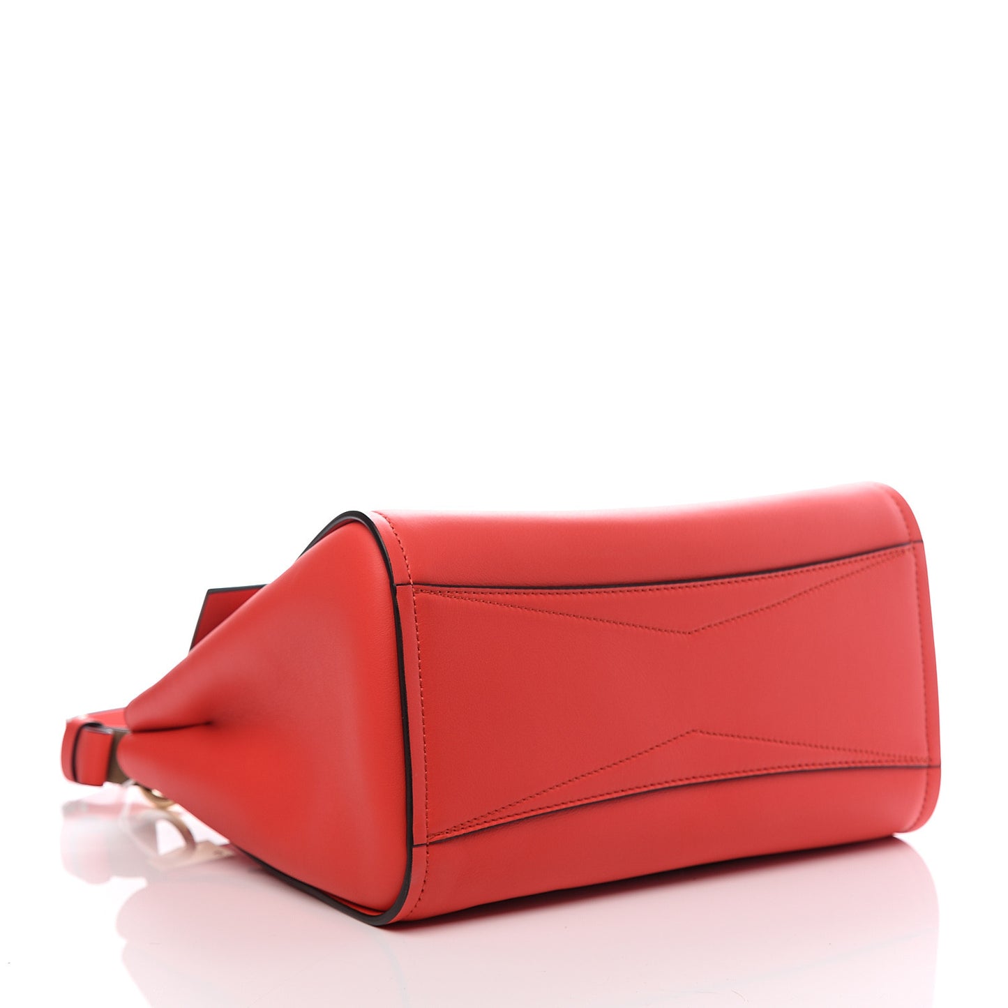 Calfskin Small Mystic Shoulder Bag Red