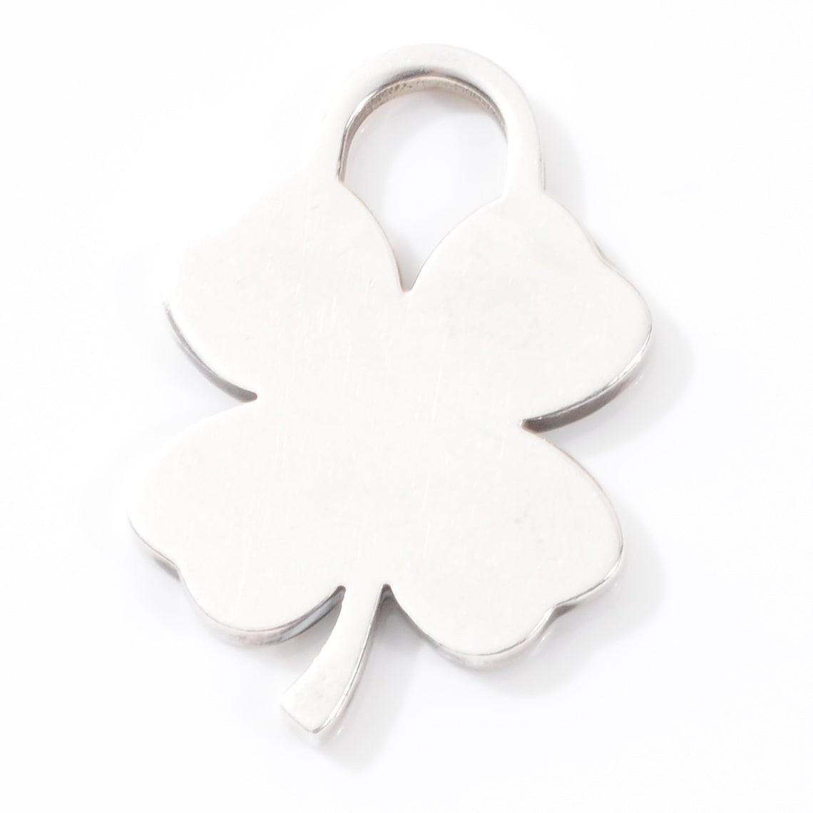 Tiffany Sterling Silver Shamrock Charm 4 of 4