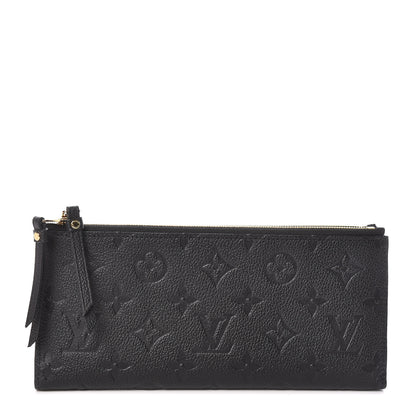 Louis Vuitton Empreinte Adele Wallet Black 1 of 8