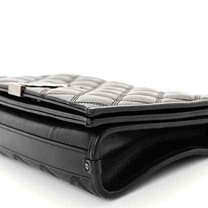 Saint Laurent Lambskin Quilted Mini Becky Chain Bag Black 8 of 8