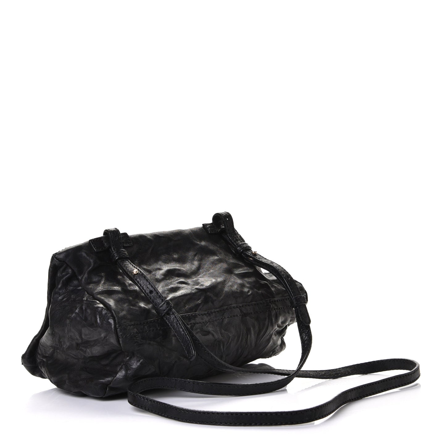 Tumbled Sheepskin Mini Pandora Black