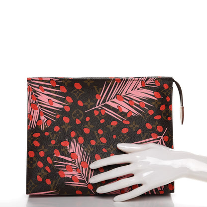 Louis Vuitton Monogram Jungle Dots Toiletry Pouch 26 Sugar Pink Poppy 2 of 6