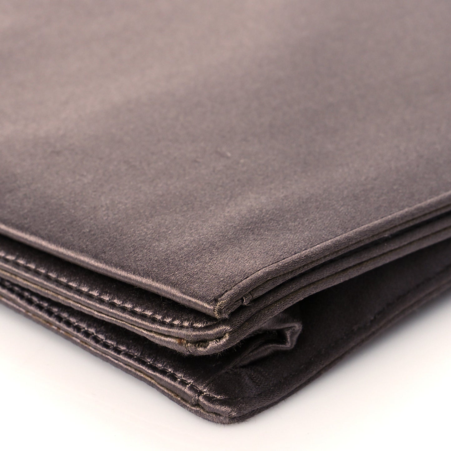 Satin Long Clutch