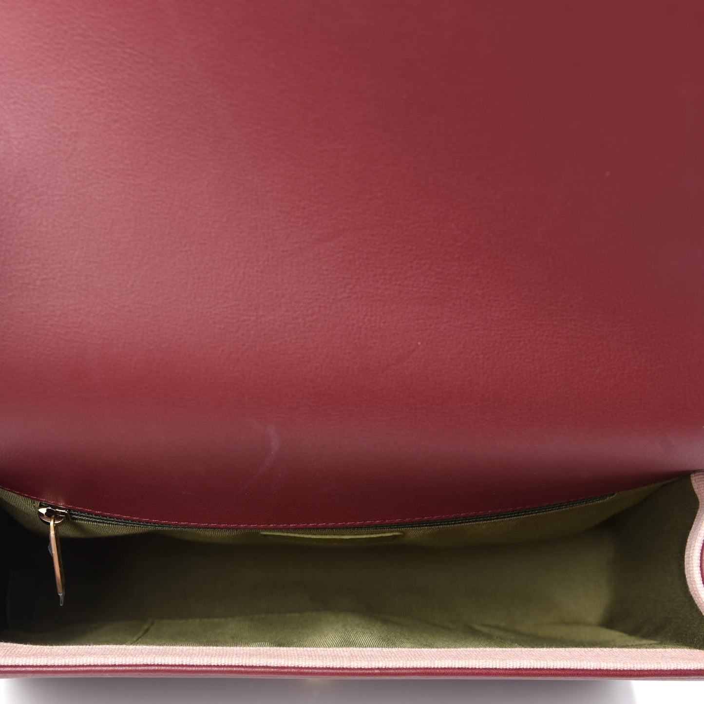 Calfskin Quilted New Medium Boy Flap Burgundy