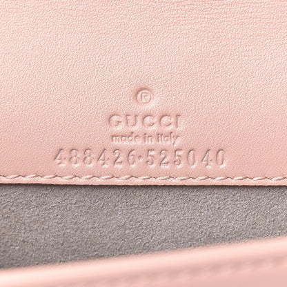 Gucci Calfskin Matelasse GG Marmont Mini Bag Perfect Pink 8 of 10