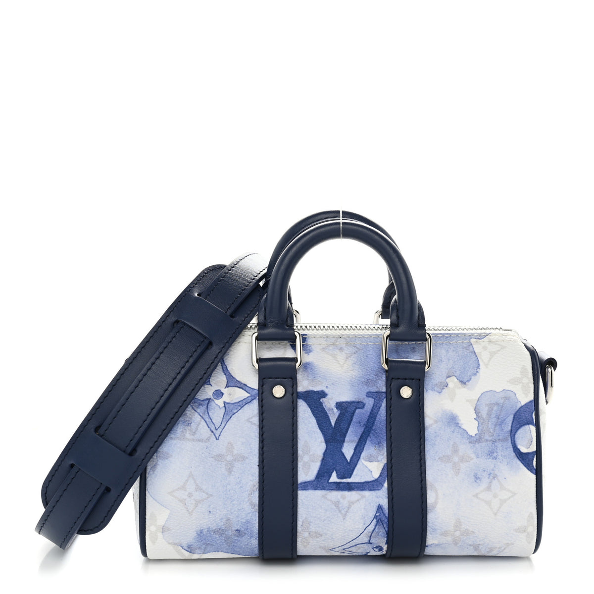 Monogram Watercolor Keepall XS Blue