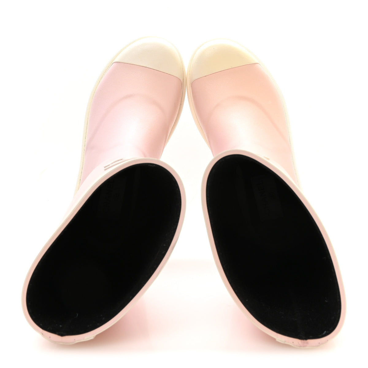 Caoutchouk CC High Boots 37 Light Pink White