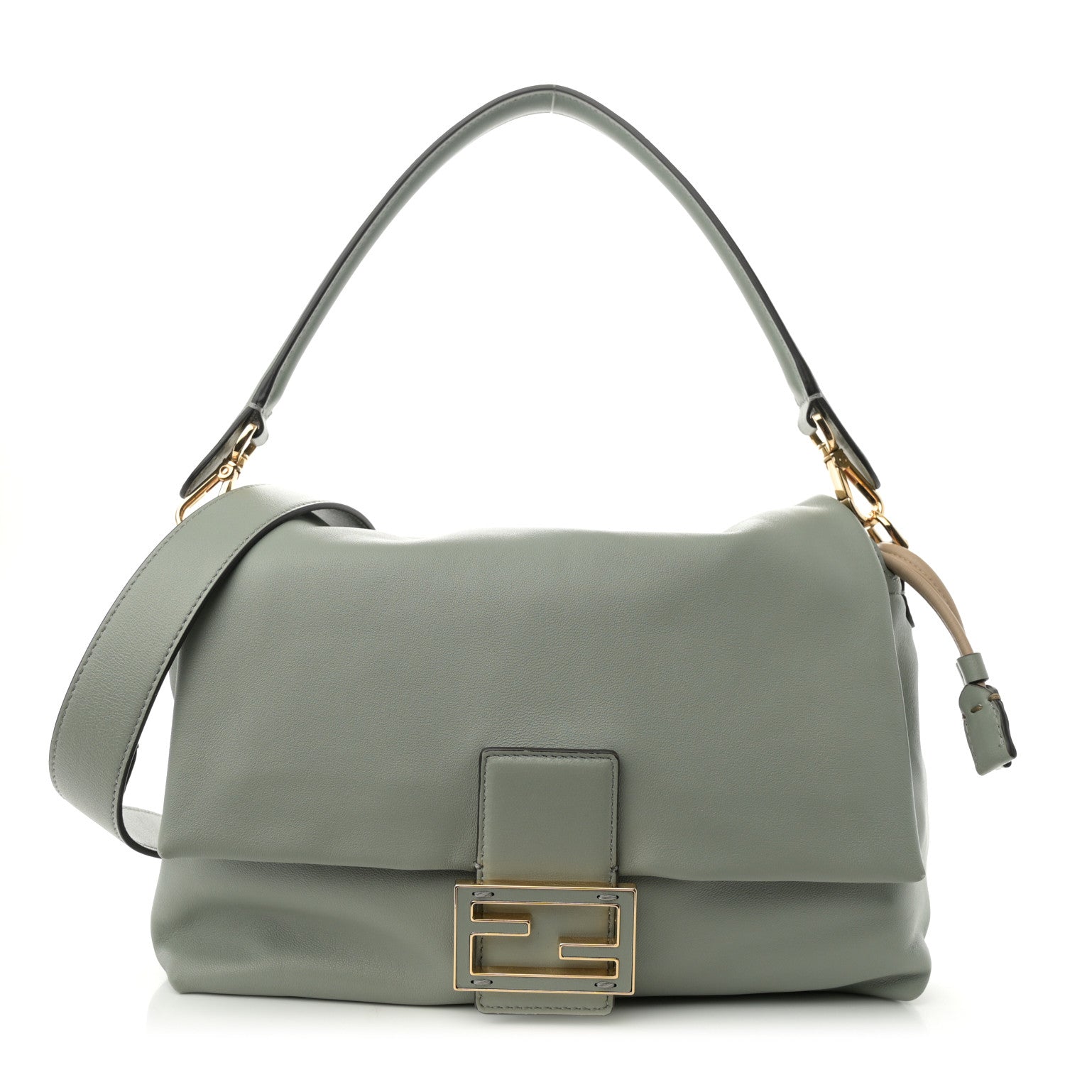 Fendi Nappa Medium Mamma Baguette Matcha Green 1 of 10