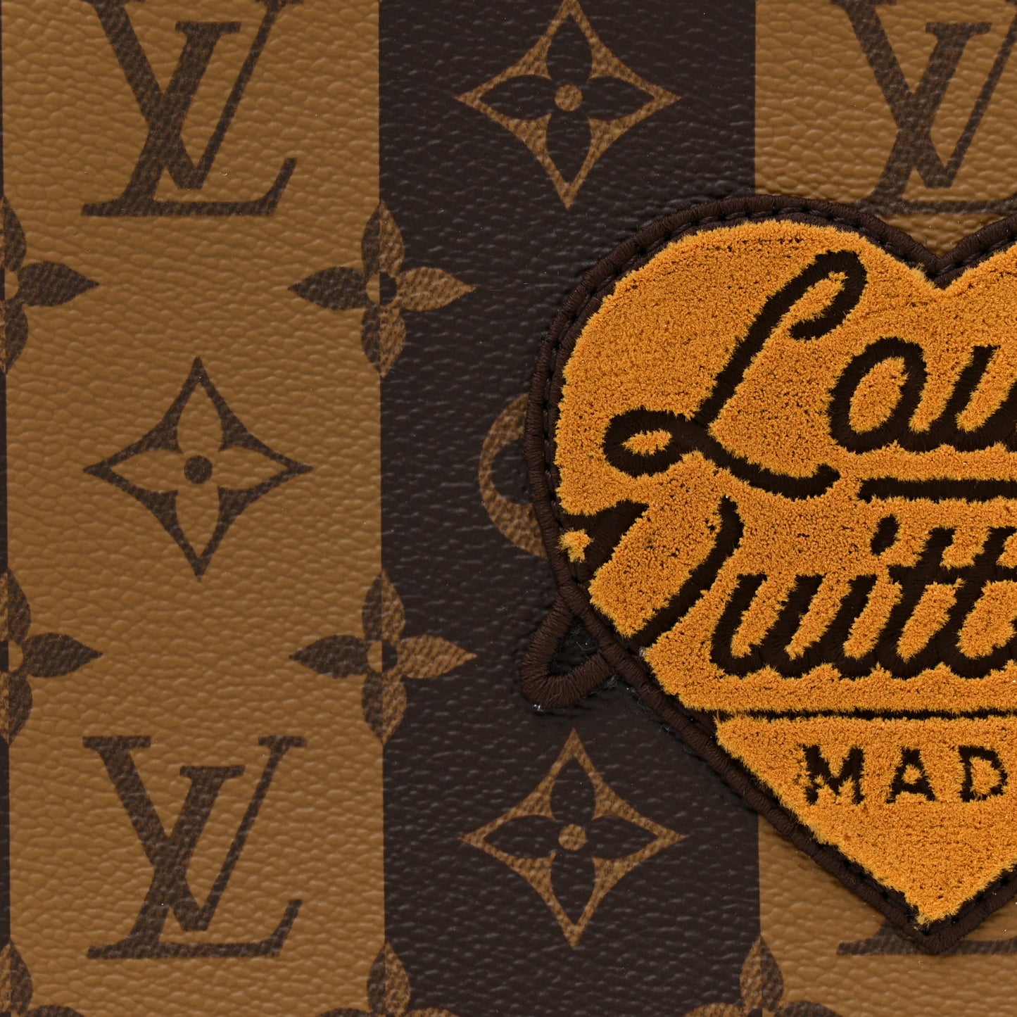 LOUIS VUITTON X NIGO Reverse Monogram Stripes Trio Messenger
