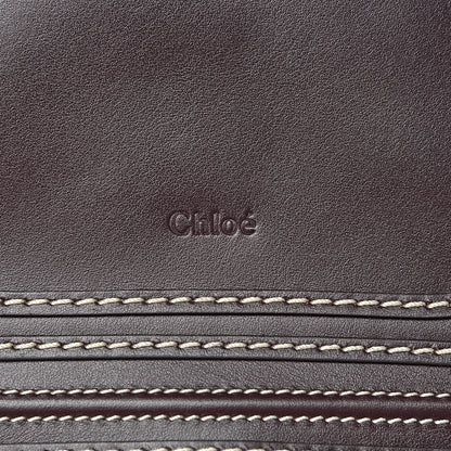 Chloe Calfskin Marcie Saddle Shoulder Bag Black Raisin 12 of 12