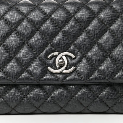 Chanel Caviar Quilted Small Coco Handle Flap Black 9 of 9