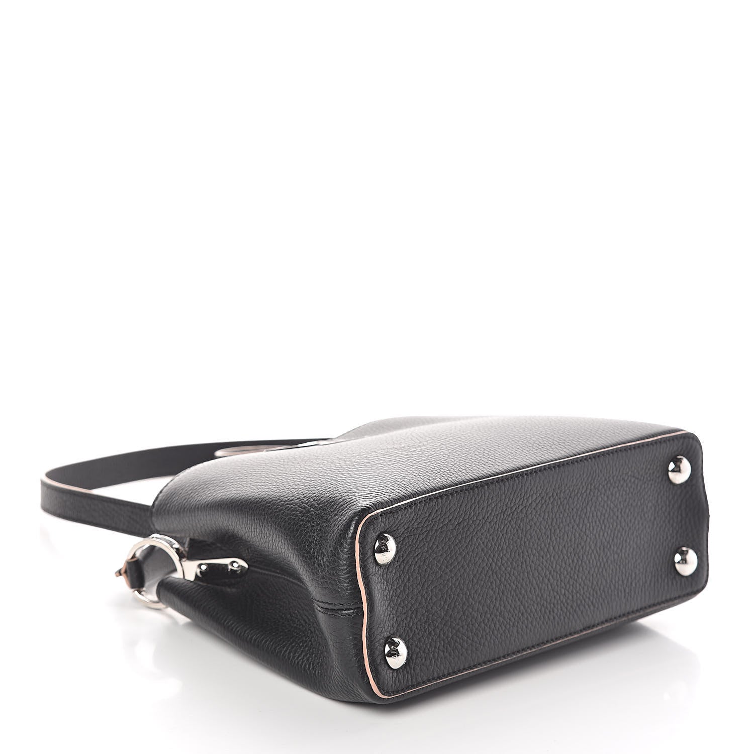 Louis Vuitton Taurillon Capucines BB Black Petale 4 of 8