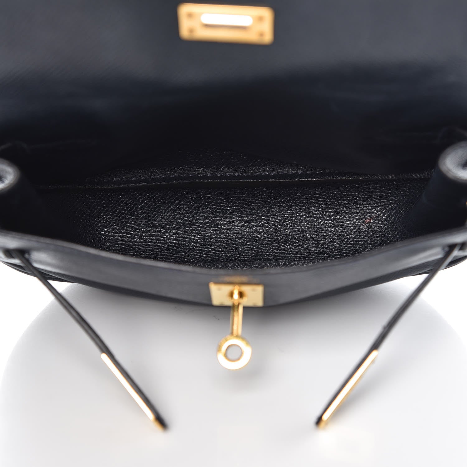 Hermes Courchevel Kelly Pochette Belt Bag Bleu Marine 5 of 11
