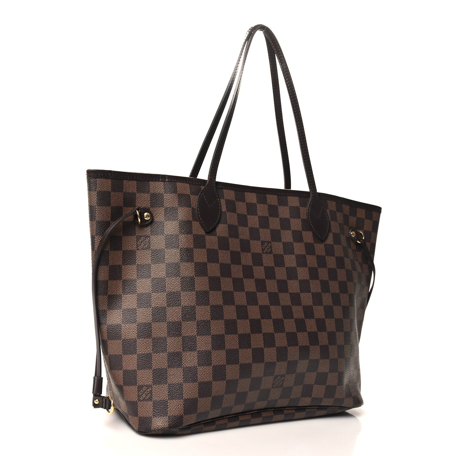Louis Vuitton Damier Ebene Neverfull MM 2 of 10