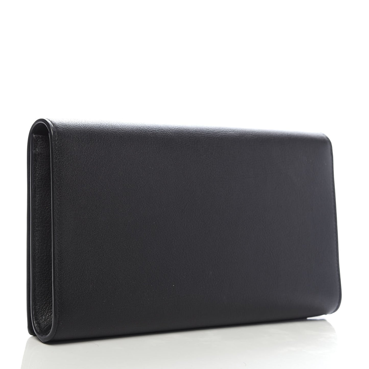 Calfskin Monogram Large Belle De Jour Clutch Black