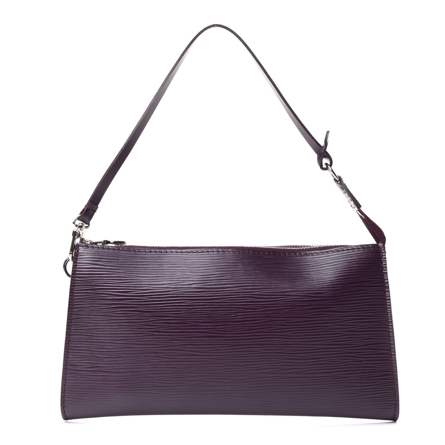 Louis Vuitton Epi Pochette Accessories 24 Cassis 1 of 10