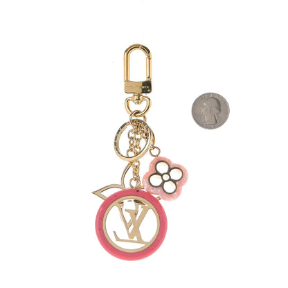 Louis Vuitton Colorline Bag Charm Key Holder Pink Glitter 2 of 4