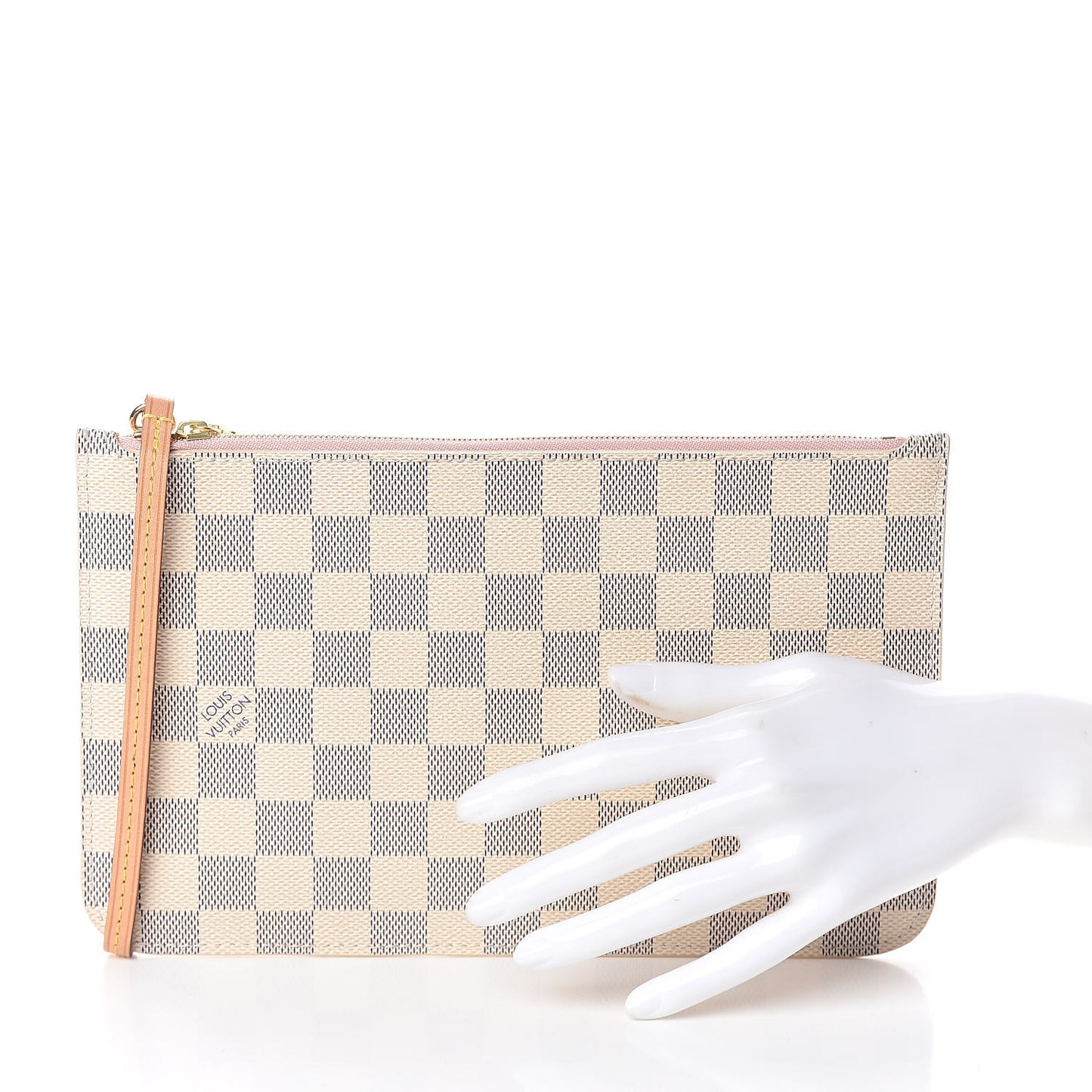 Damier Azur Neverfull MM GM Pochette Rose Ballerine