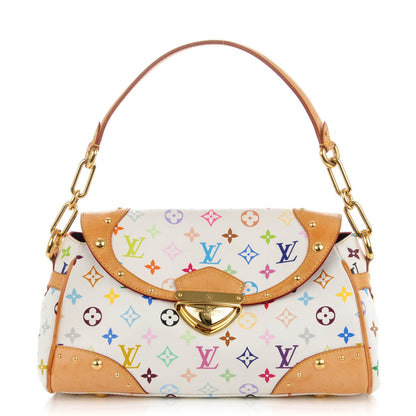 Louis Vuitton Monogram Multicolor Beverly MM White 1 of 9
