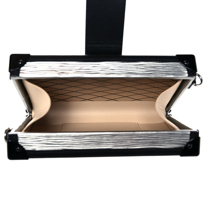 Louis Vuitton Epi Petite Malle Silver 5 of 11