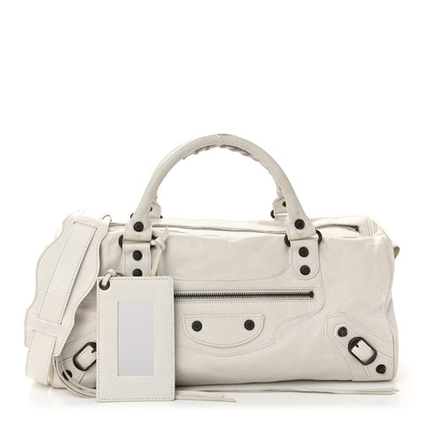 Agneau Classic Hardware Twiggy White