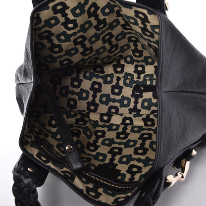Gucci Guccissima Small Pelham Shoulder Bag Black 5 of 11