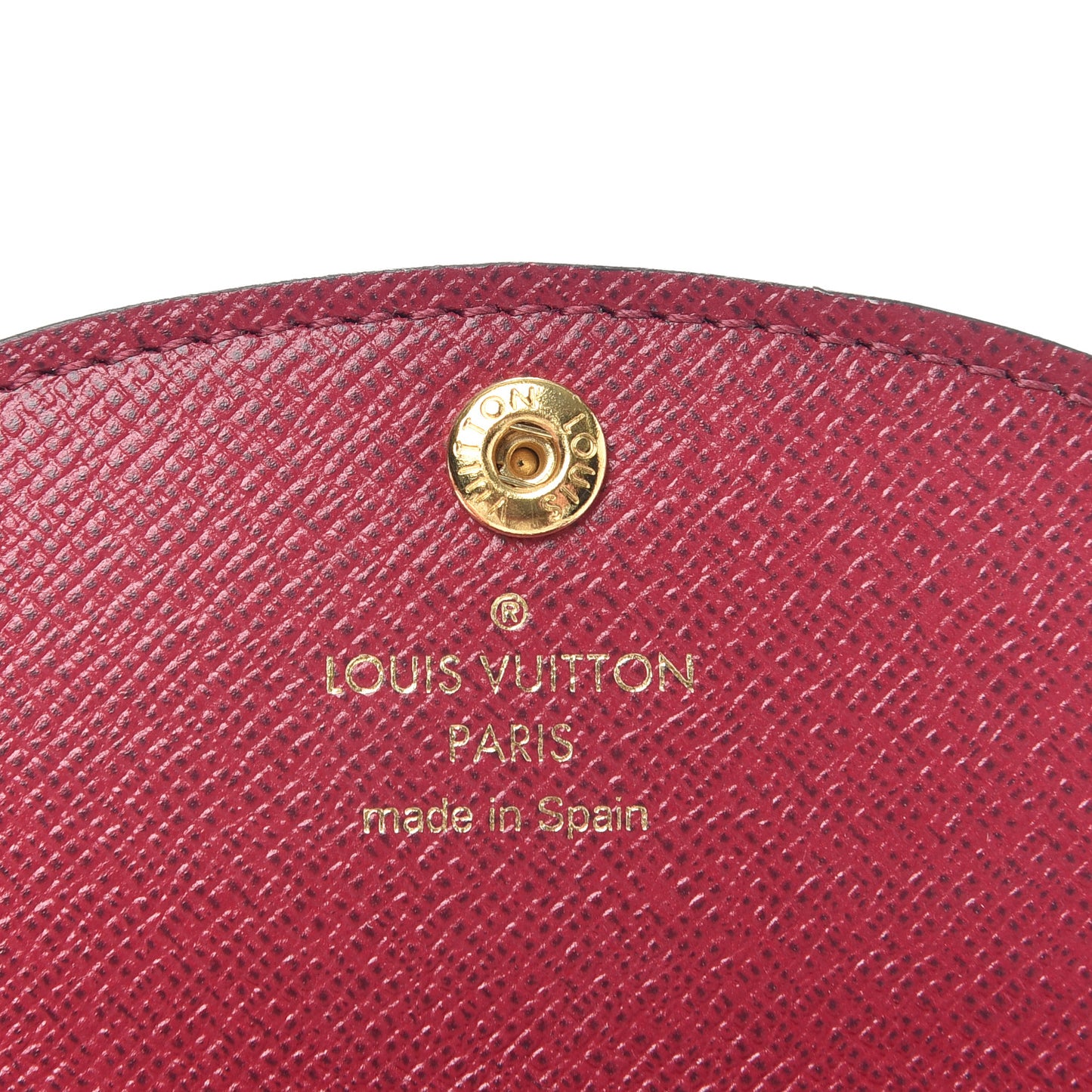 Monogram Rosalie Coin Purse Fuchsia