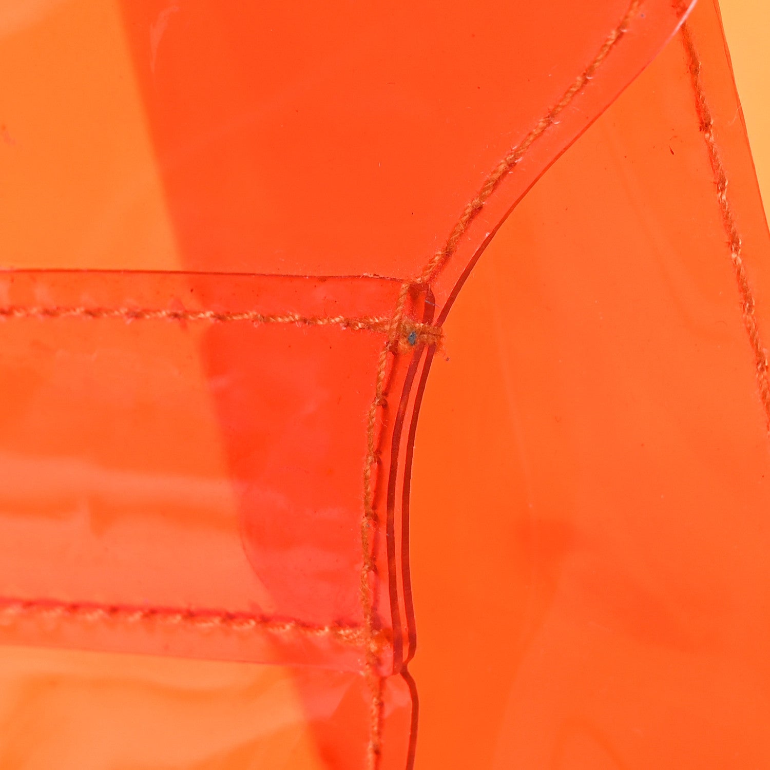Hermes Vinyl Souvenir De L'Exposition Kelly Orange 14 of 14