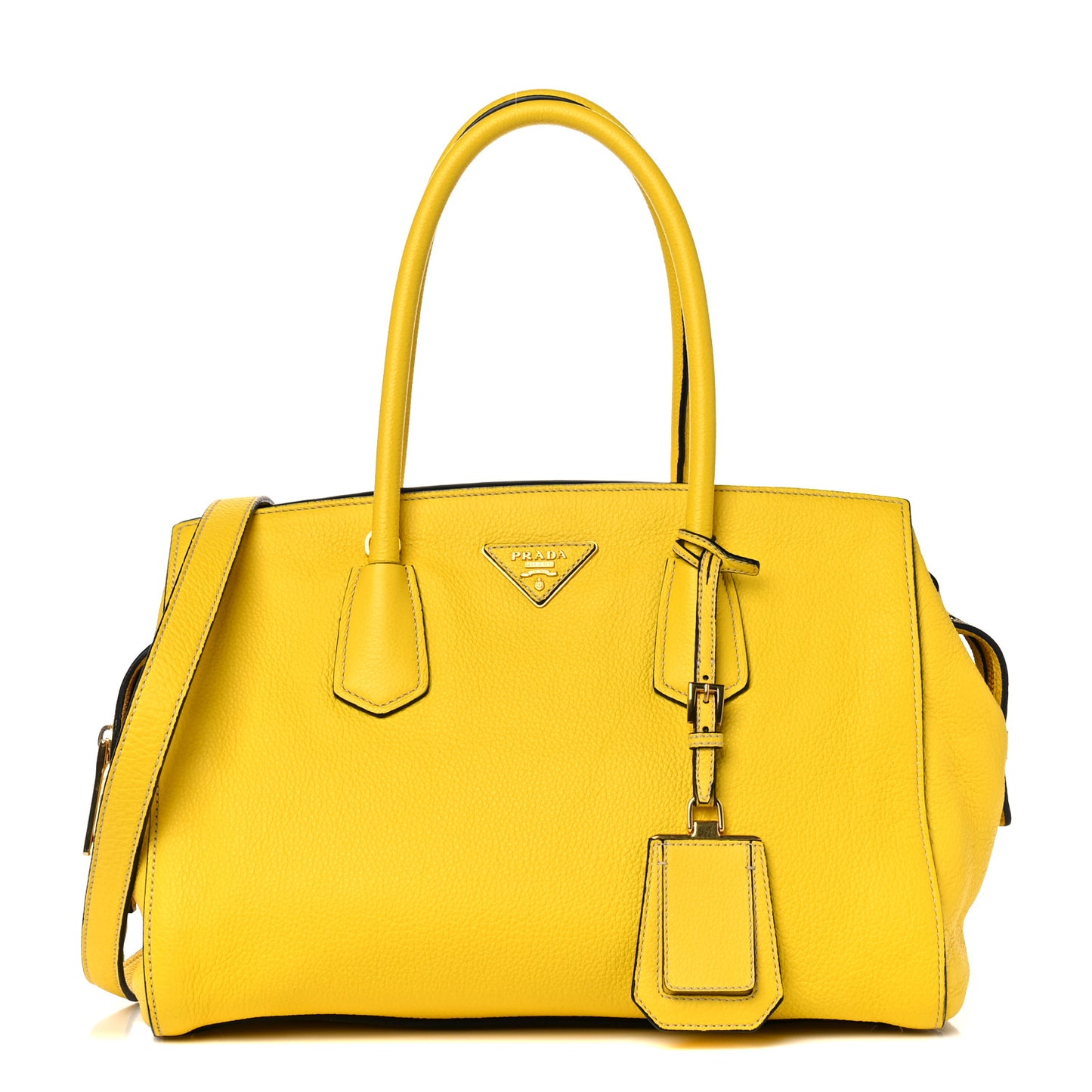 Vitello Grain Tote Girasole