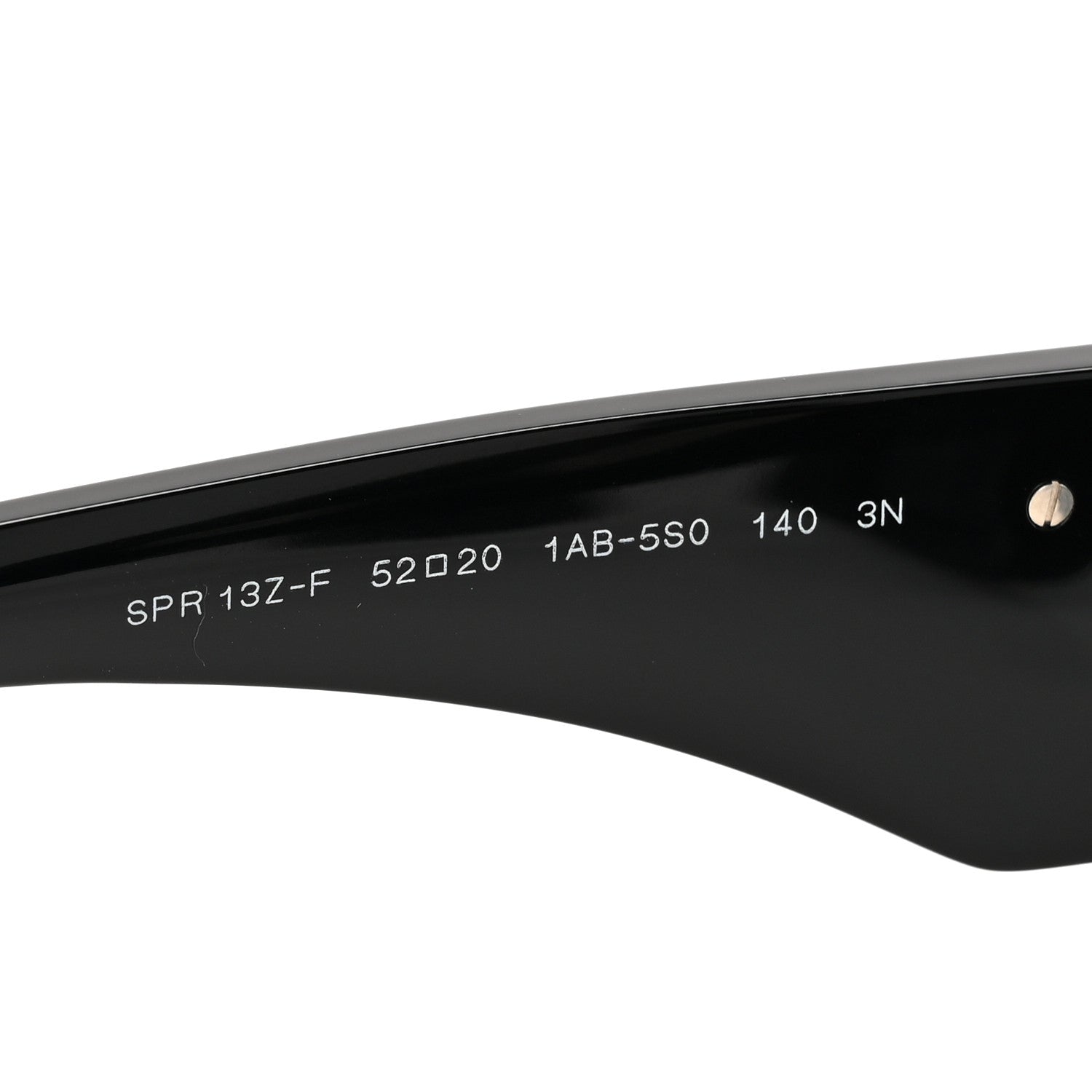 Prada Acetate Symbole Sunglasses SPR 13Z Black 5 of 8
