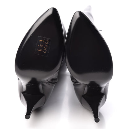 Saint Laurent Nappa Fetish 105 Zip Over The Knee Boots 36.5 Black 5 of 9