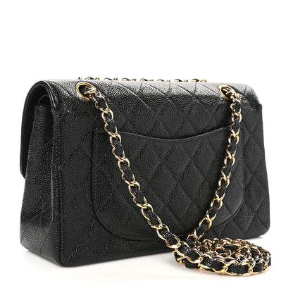 Chanel Caviar Quilted Small Double Flap Black 3 of 12