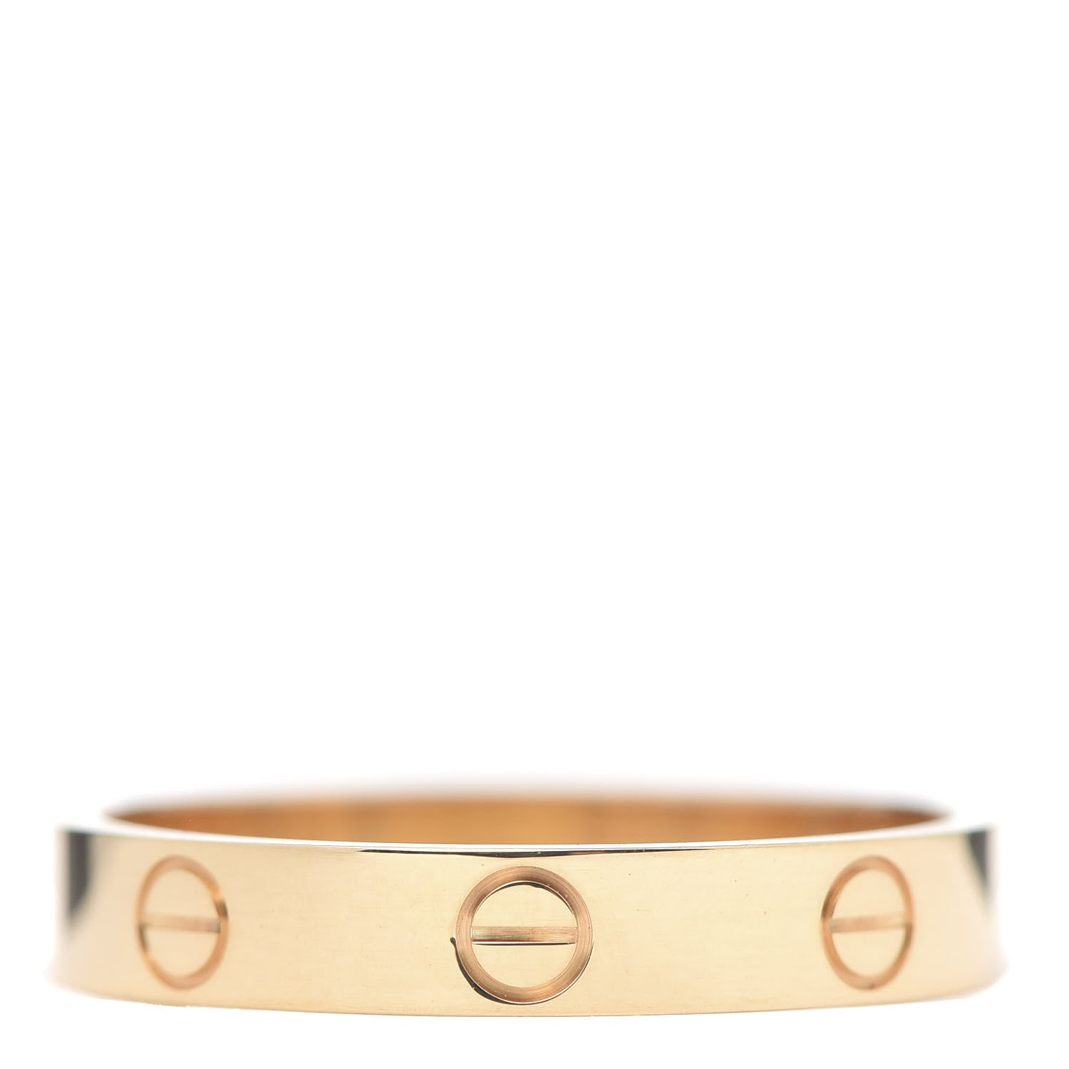 Cartier 18K Yellow Gold 3.5mm LOVE Wedding Band Ring 59 8.75 3 of 4
