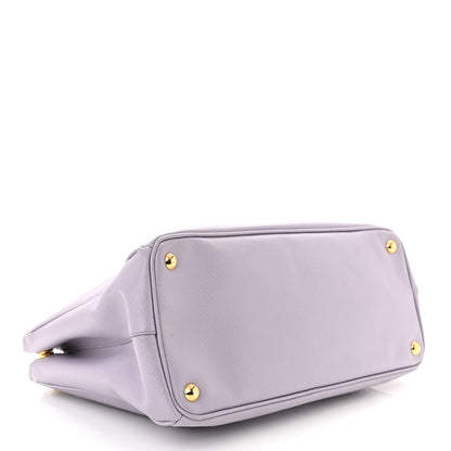 Prada Saffiano Medium Galleria Double Zip Tote Glicine 4 of 14
