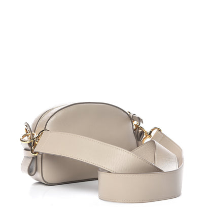 Chloe Smooth Calfskin Little Horses Embroidered Shoulder Bag Pastel Grey 3 of 9