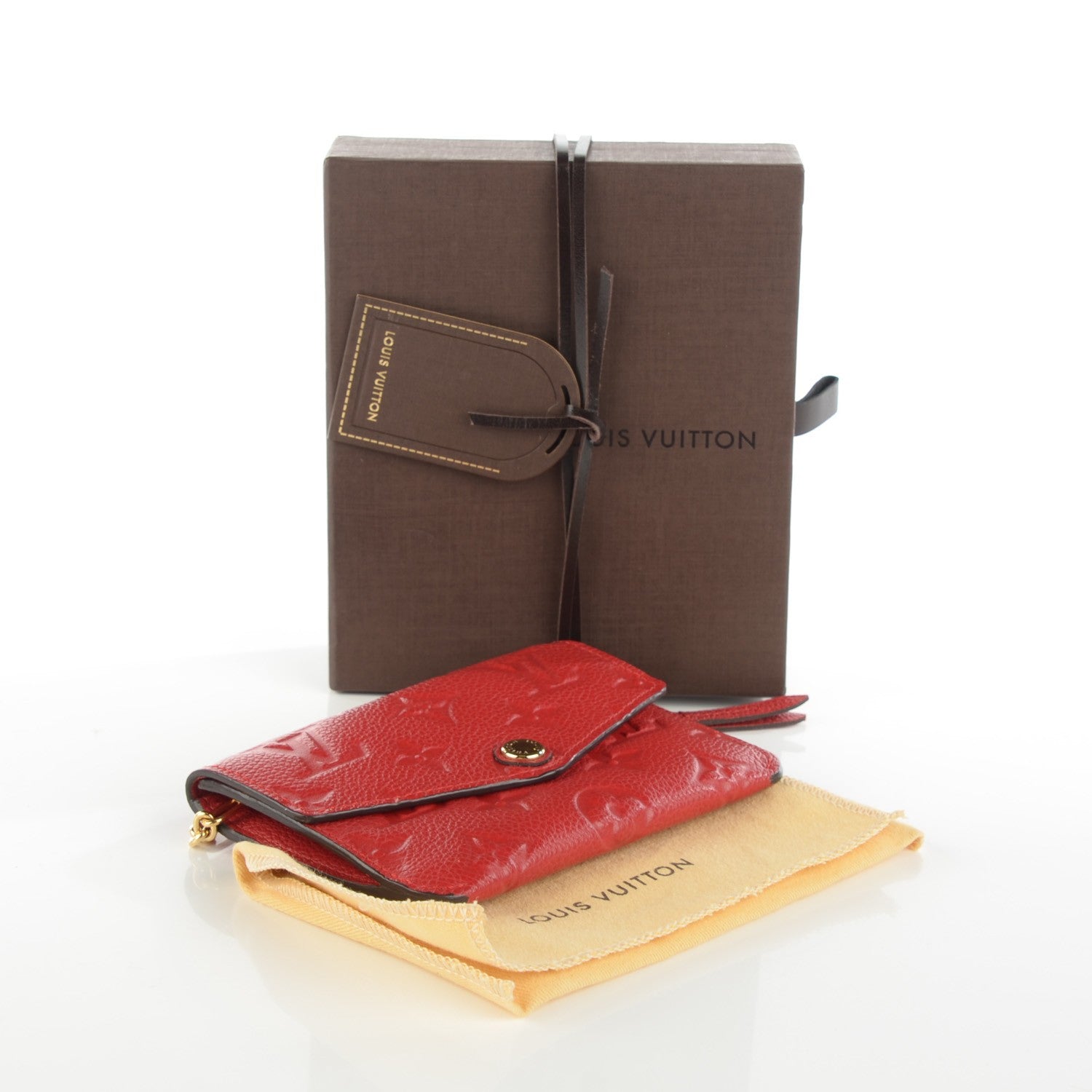 Louis Vuitton Empreinte Key Pouch Cherry 4 of 7