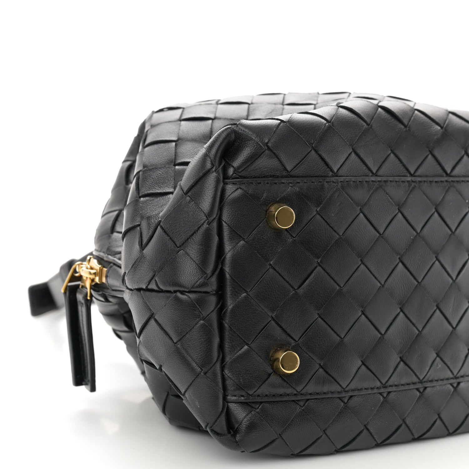 Bottega Veneta Nappa Intrecciato Bauletto Black 8 of 10
