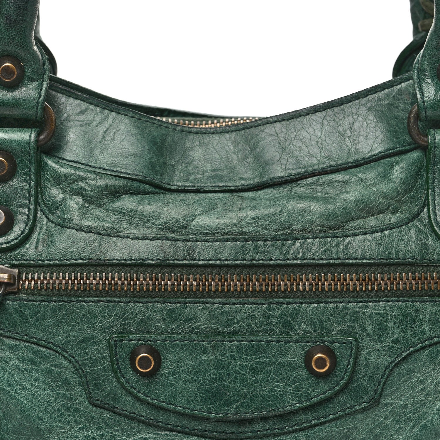 Balenciaga Chevre Classic Hardware First Emeraude 8 of 13
