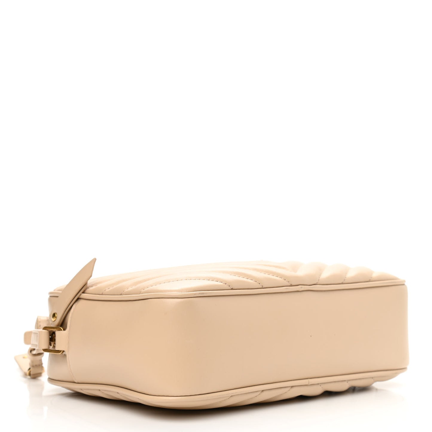 Calfskin Matelasse Monogram Lou Camera Bag Nude Powder
