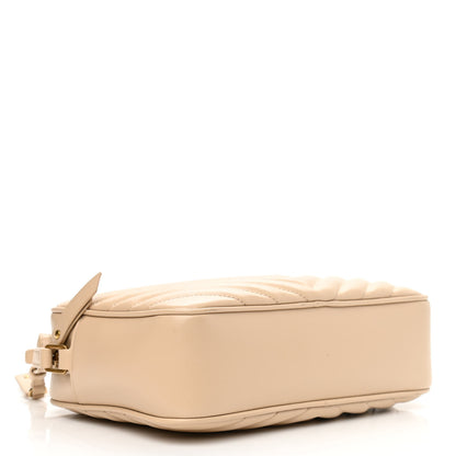 Saint Laurent Calfskin Matelasse Monogram Lou Camera Bag Nude Powder 4 of 8