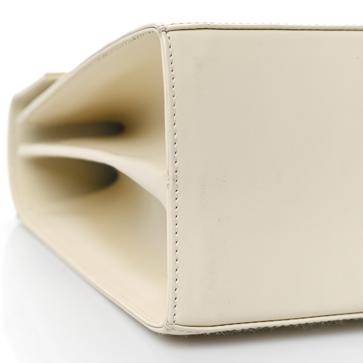 Salvatore Ferragamo Brushed Off Calfskin Iconic Large Top Handle Bag Magnolia 8 of 9