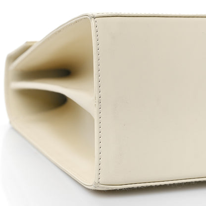 Salvatore Ferragamo Brushed Off Calfskin Iconic Large Top Handle Bag Magnolia 8 of 9