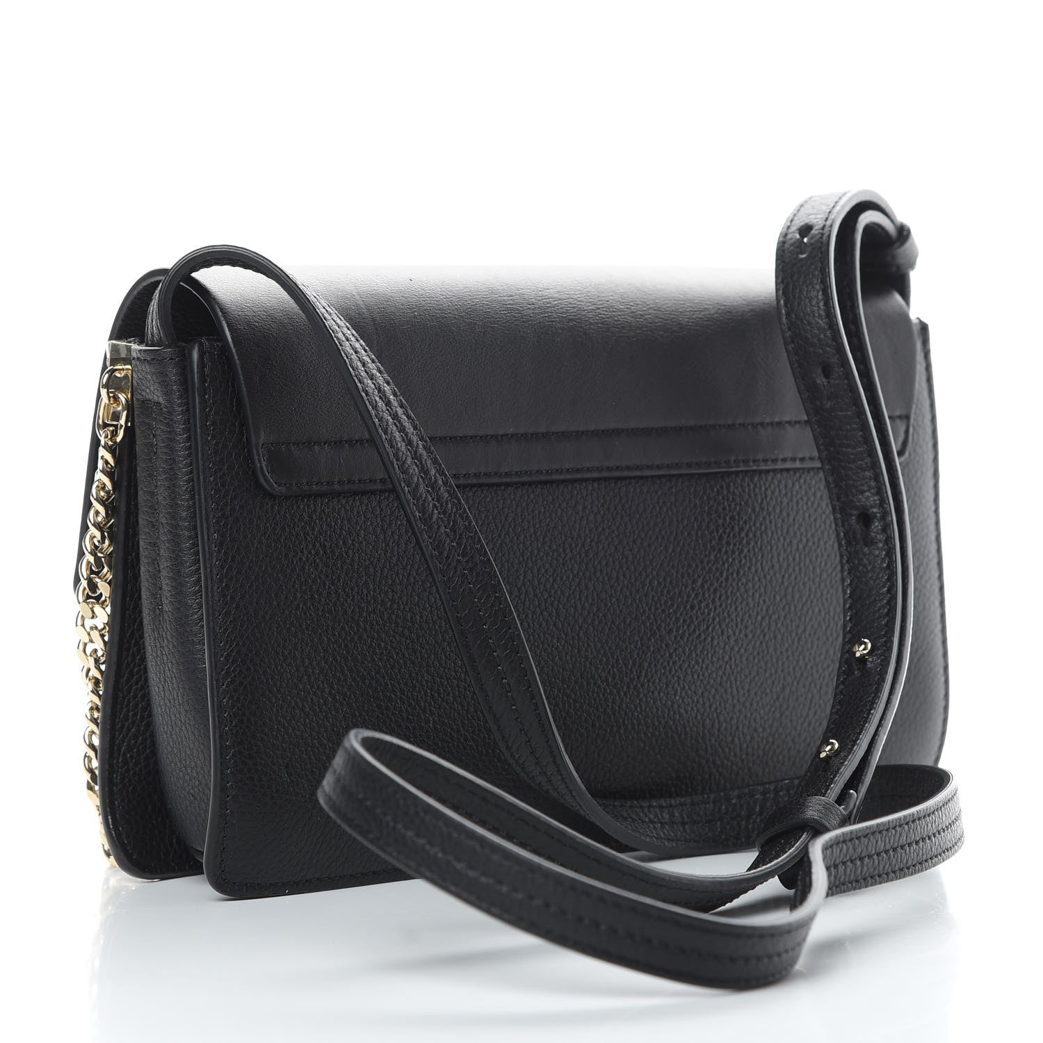 Chloe Calfskin Small Faye Shoulder Bag Black 3 of 11