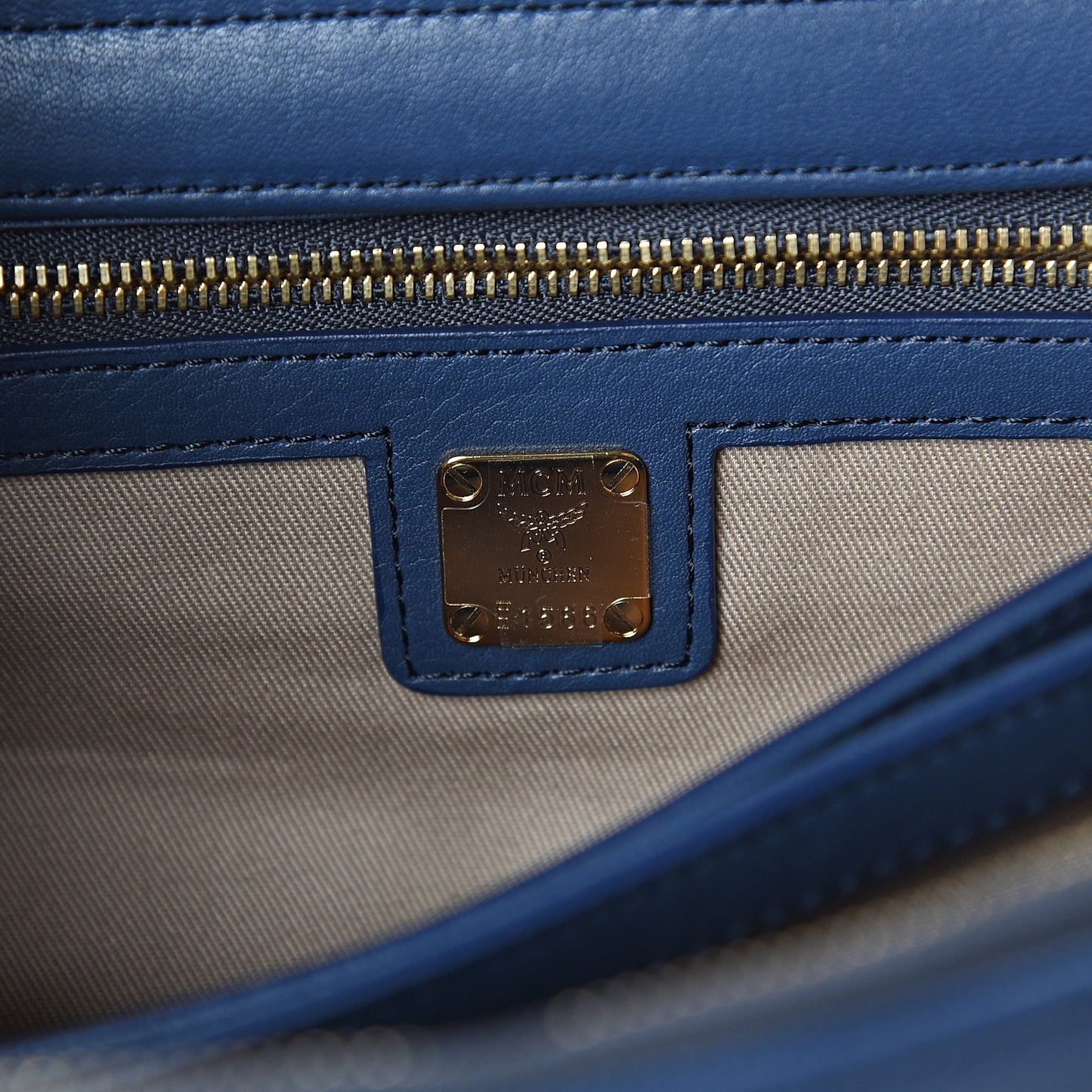 Saffiano Top Handle Tote Blue