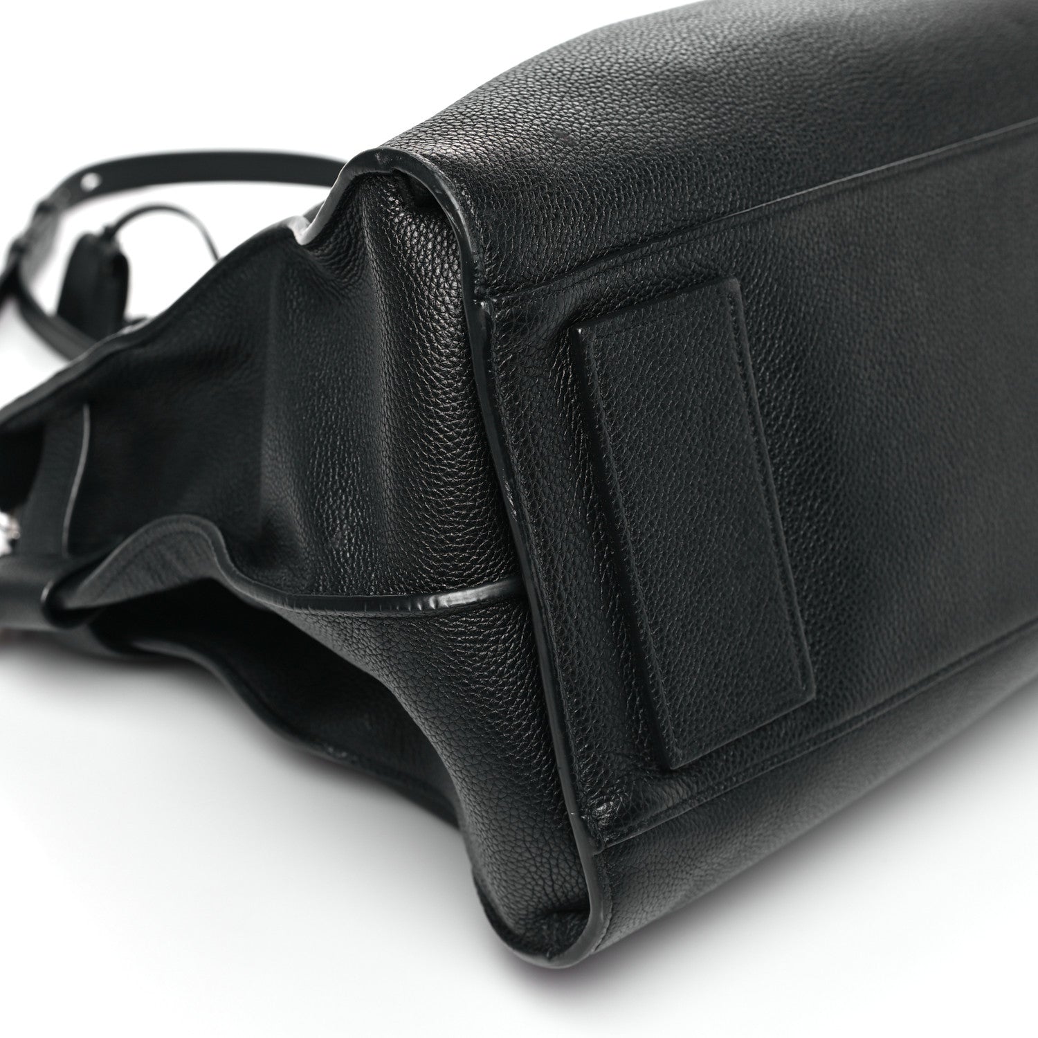 Saint Laurent Grained Calfskin Medium Souple Sac De Jour Duffle Black 8 of 9