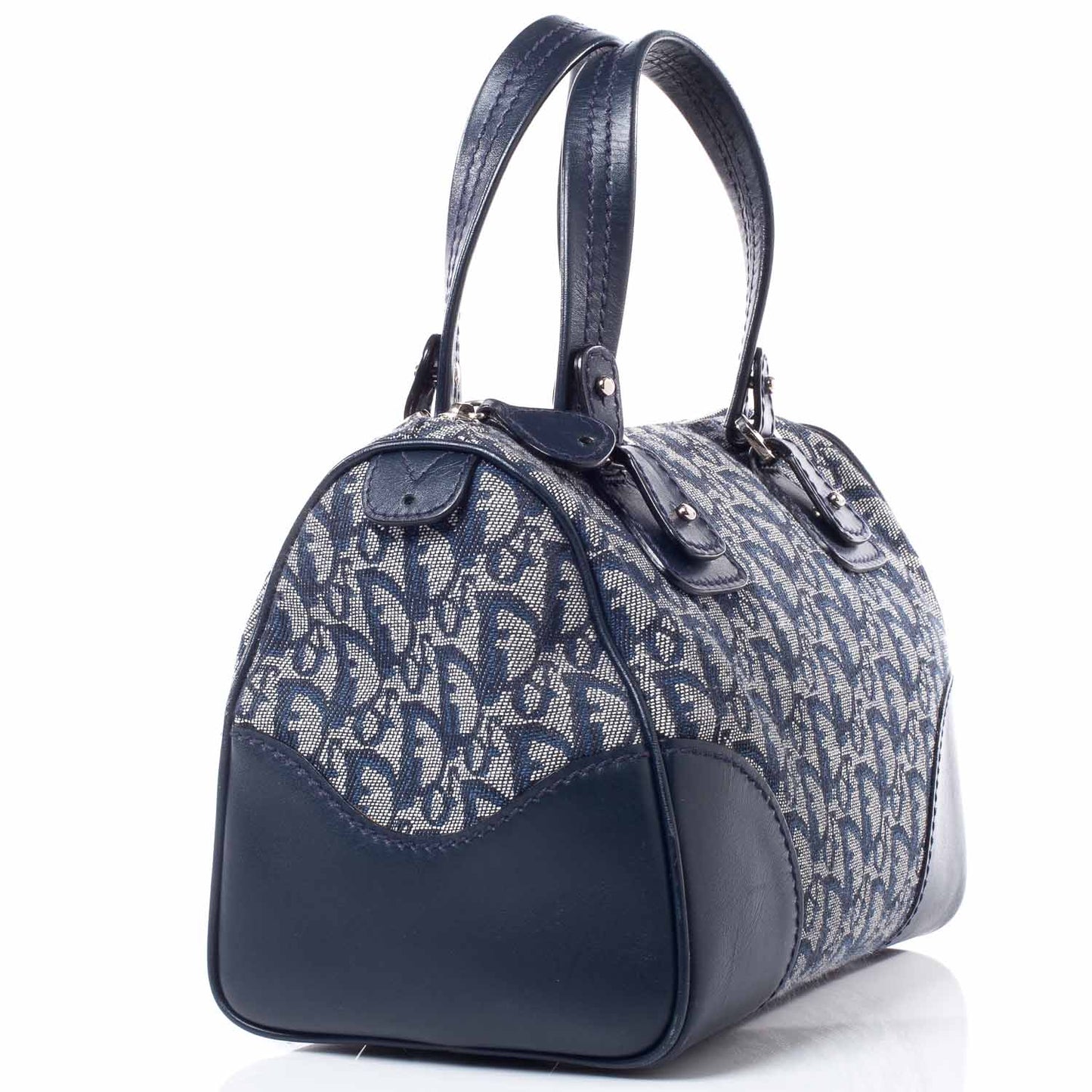 Denim Monogram Boston Navy Blue