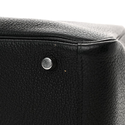 Hermes Taurillon Clemence Lindy 30 Black 15 of 16