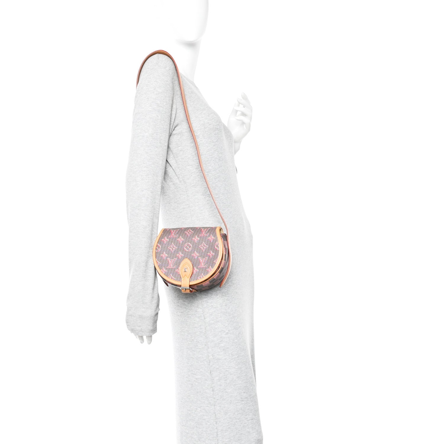 Louis Vuitton Monogram LV Pop Tambourin Rose 2 of 10