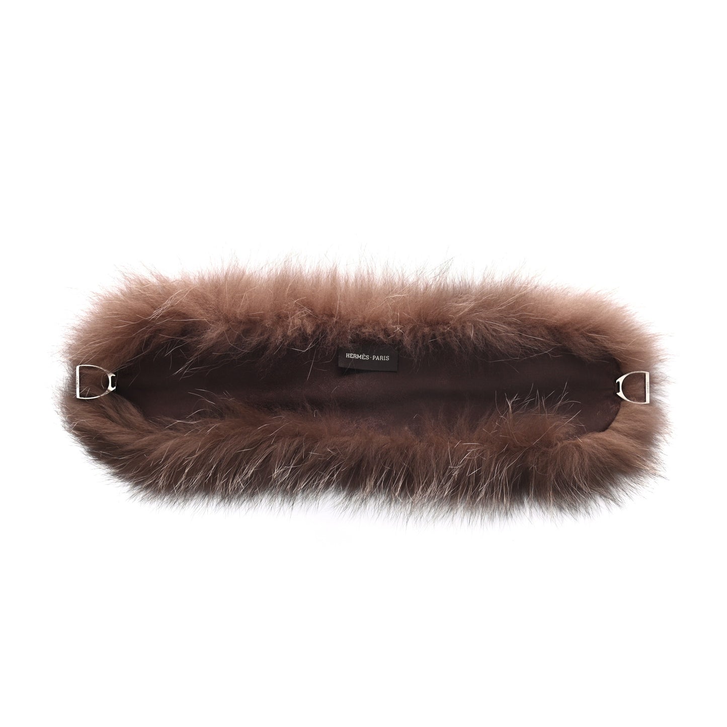 Fox Fur Silk Muffler Collar