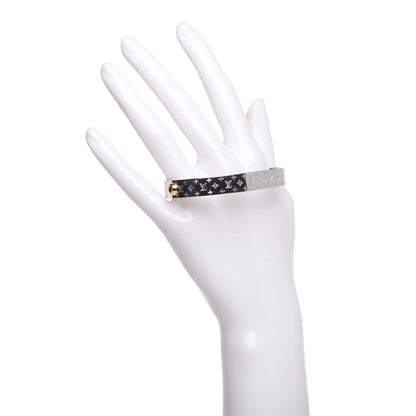 Louis Vuitton Palladium Monogram Nanogram Cuff M 2 of 8